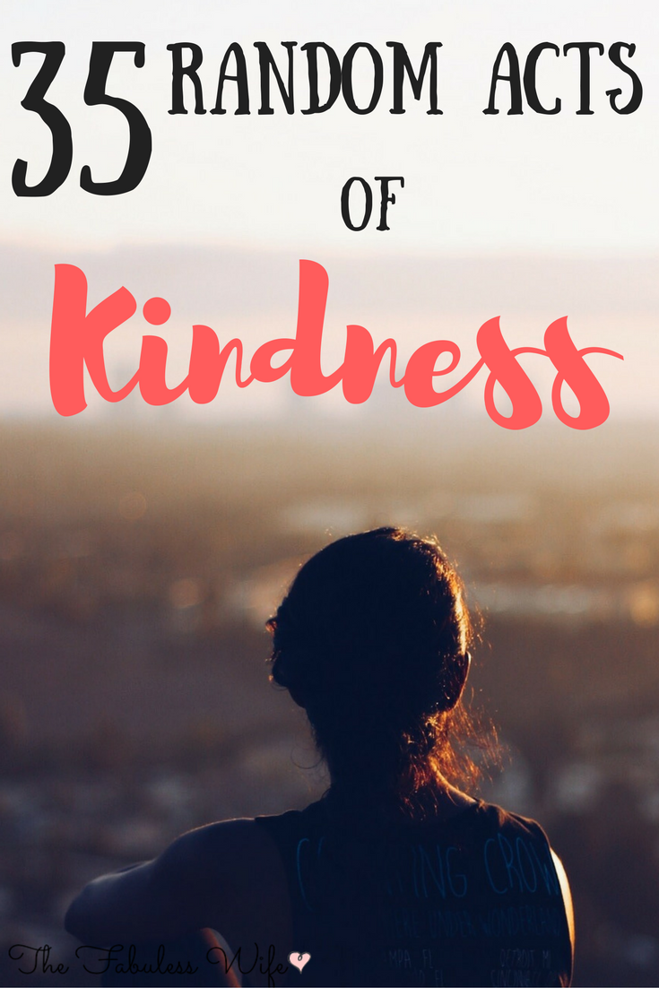 random acts of kindness