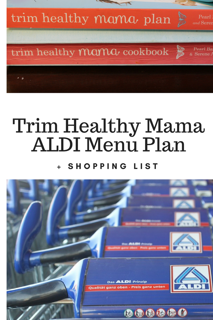 Trim Healthy Mama ALDI Menu Plan