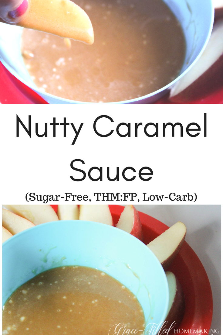 Nutty caramel sauce