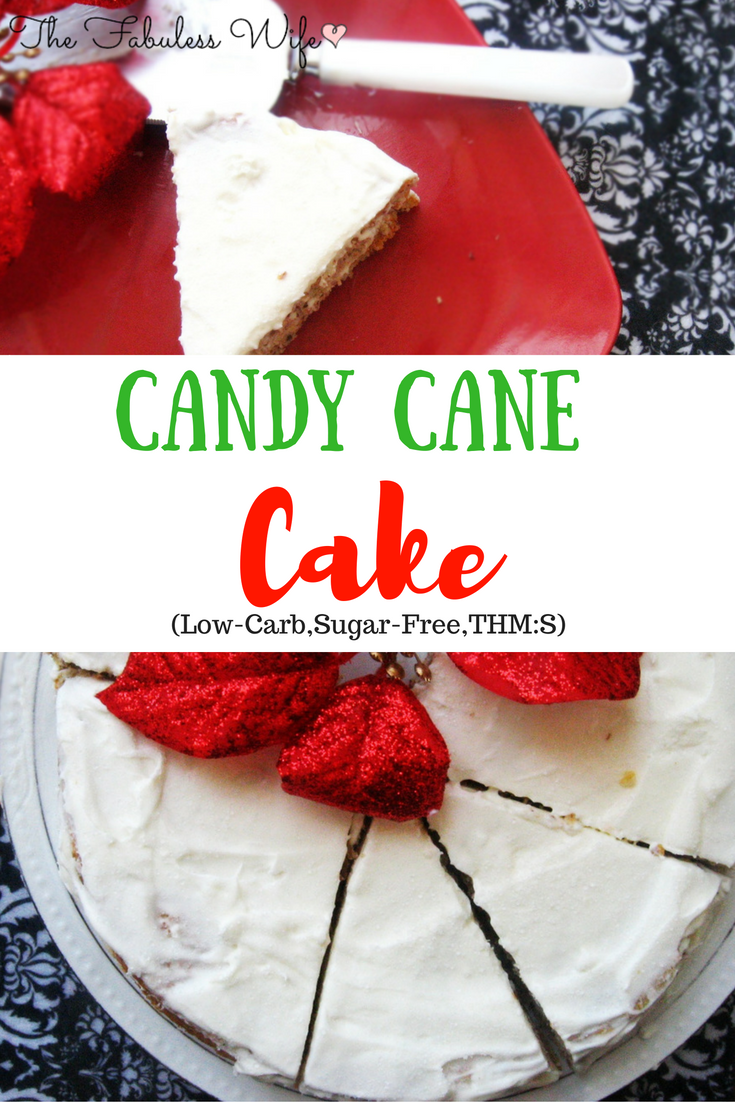 Candy Cane Cake - Peppermint Layer Cake Recipe