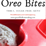 Oreo Bites (THM:S, Keto, Low-Carb, Sugar-Free)