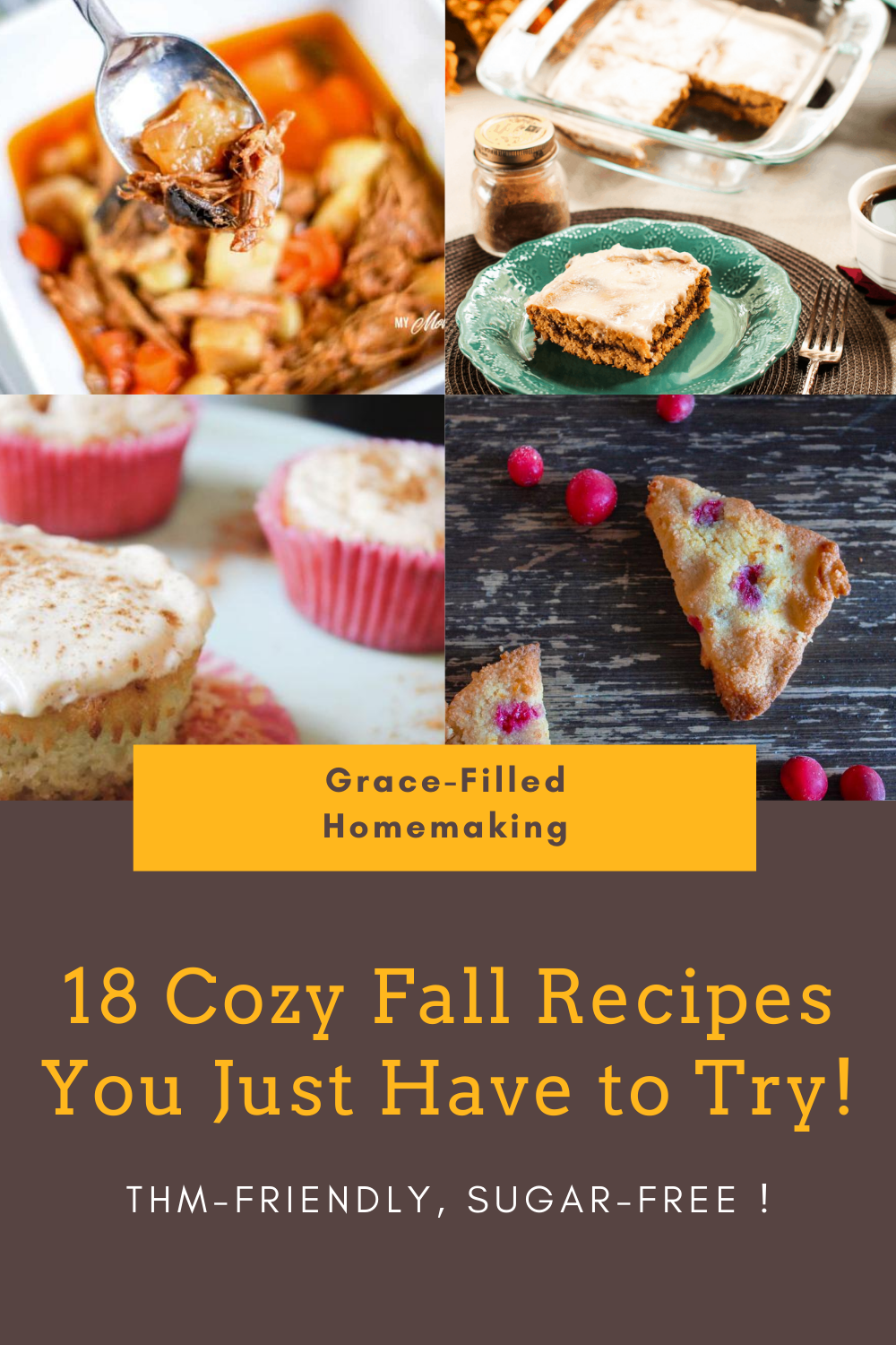 Here is a delicious collection of cozy Fall recipes that are THM-friendly  and sugar-free! Welcome Fall AND stay on plan!
