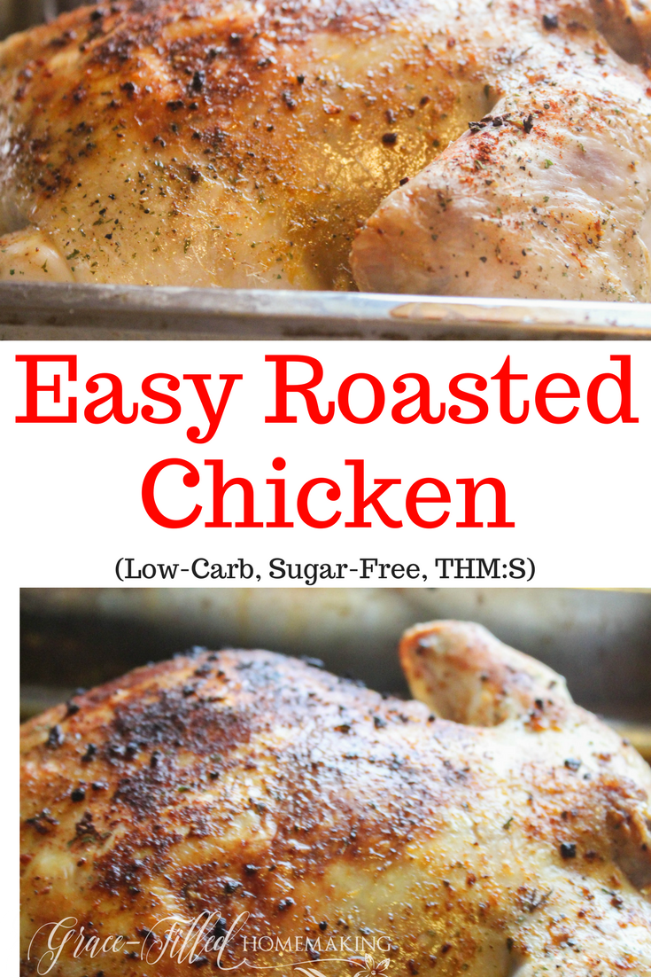 easy roasted chicken