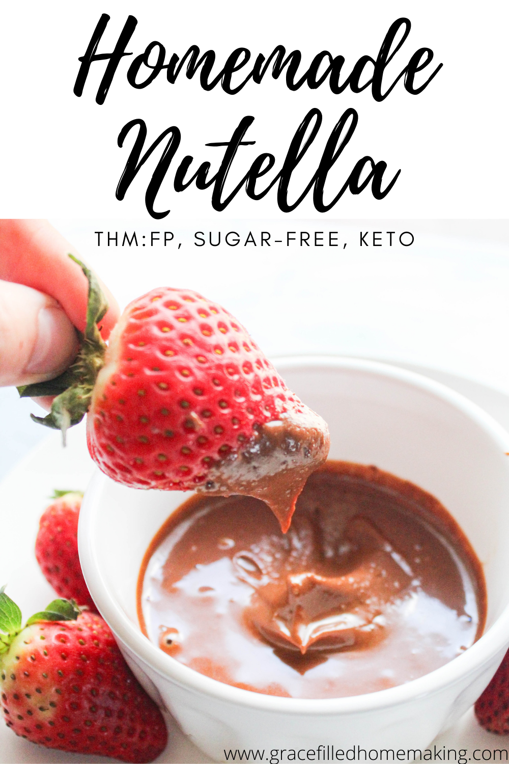 Sugar-Free Nutella (Quick & Easy!) - Wholesome Yum