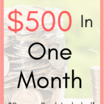 8 Things I Did to Save $500 in One Month