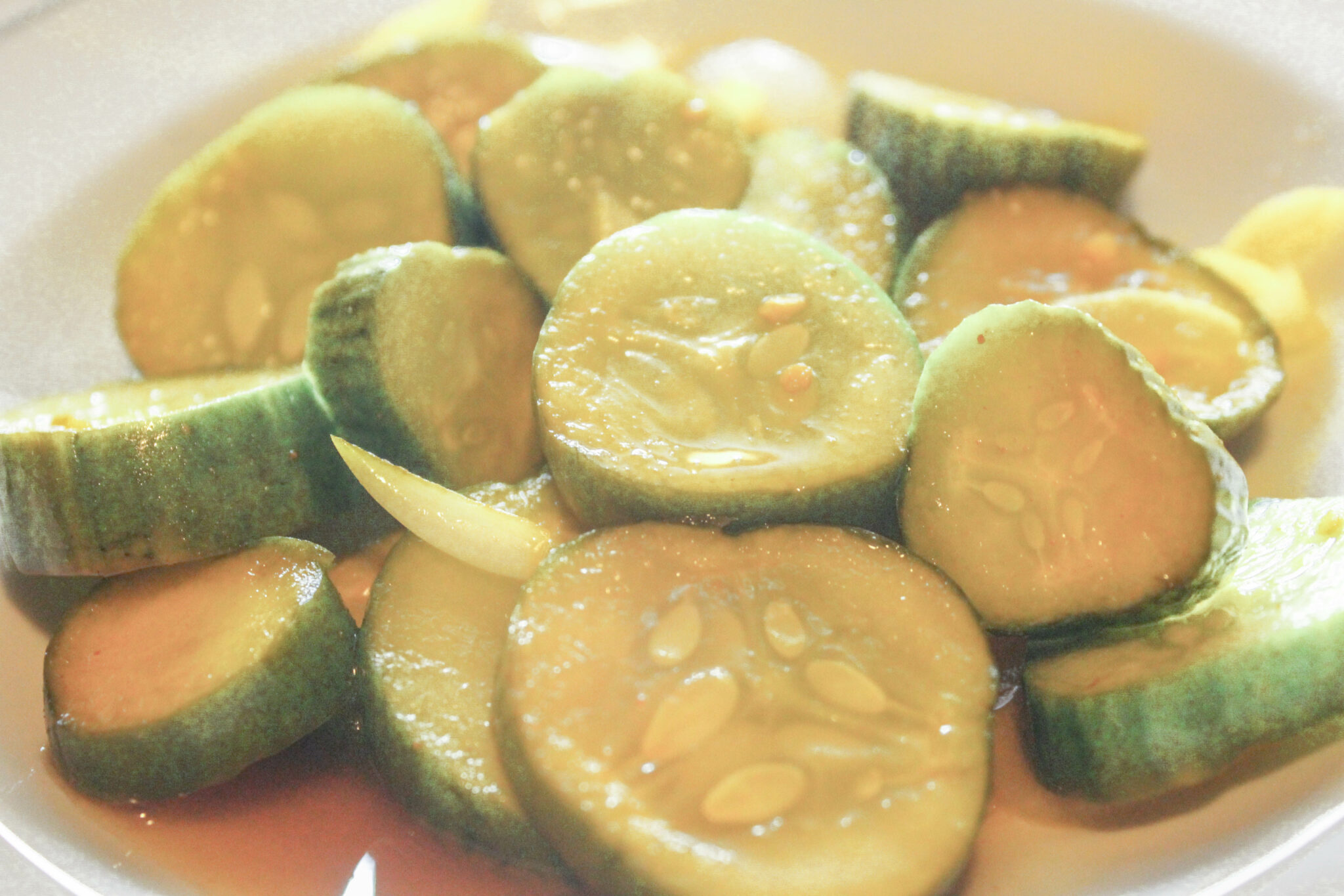 My Bread and Butter Refrigerator Pickles are sugar-free and a THM:FP! 
