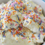 Birthday Cake Ice Cream (THM:S, Keto, Sugar-Free, Low-Carb)
