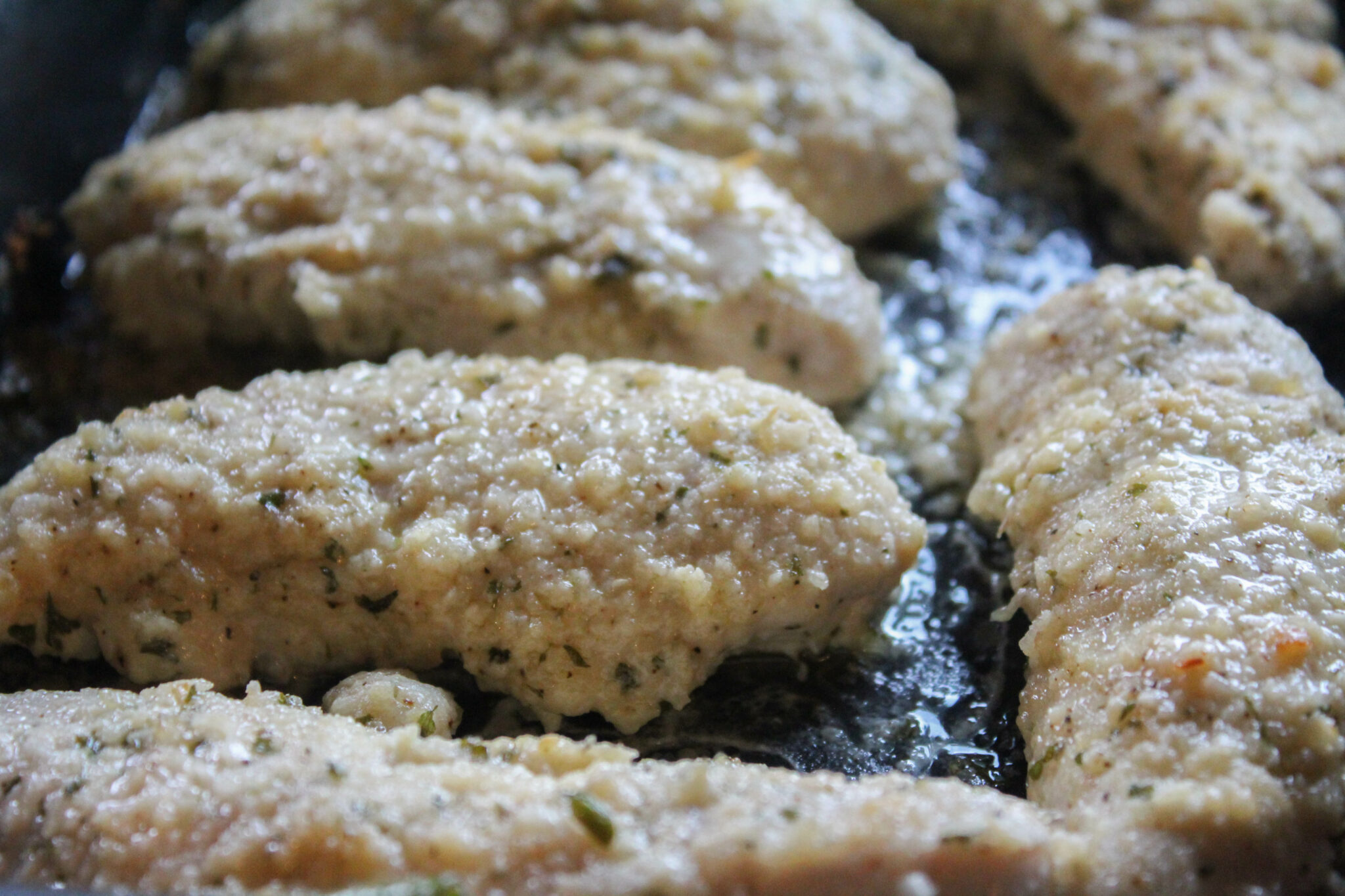 My Parmesan Ranch Chicken Tenders are a family-friendly dinner that's sure to be a new favorite! This juicy, low-carb meal is easy to make.