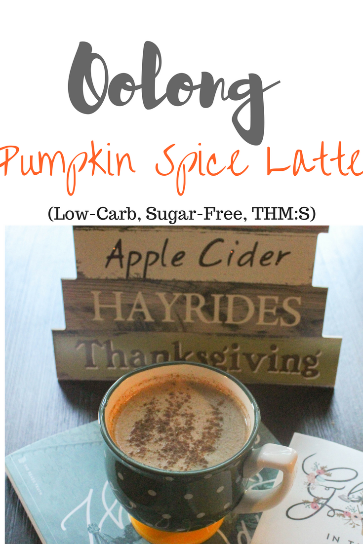 My Oolong Pumpkin Spice Latte is a unique twist on a typical Fall treat. This foamy drink gives you the joy of Fall with added health benefits